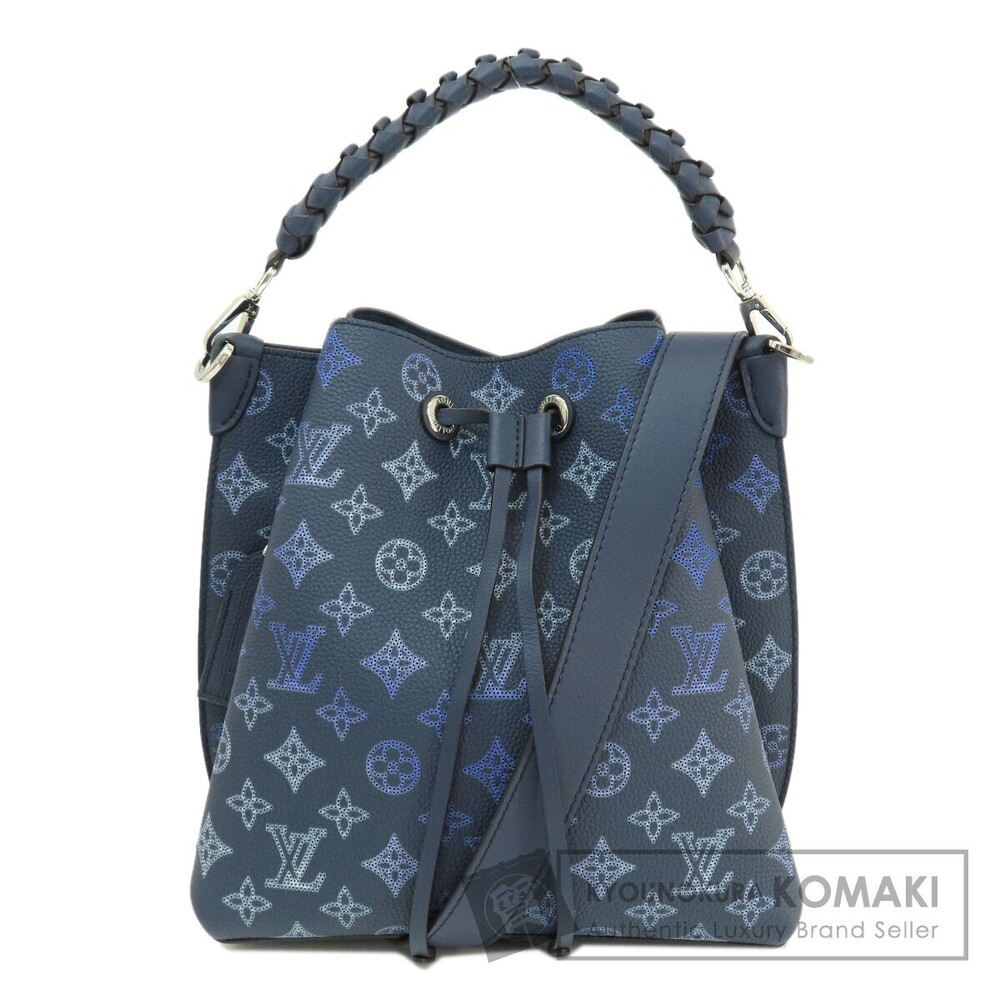 Louis Vuitton Mulia Flight Mode Handbag Mahina Leather